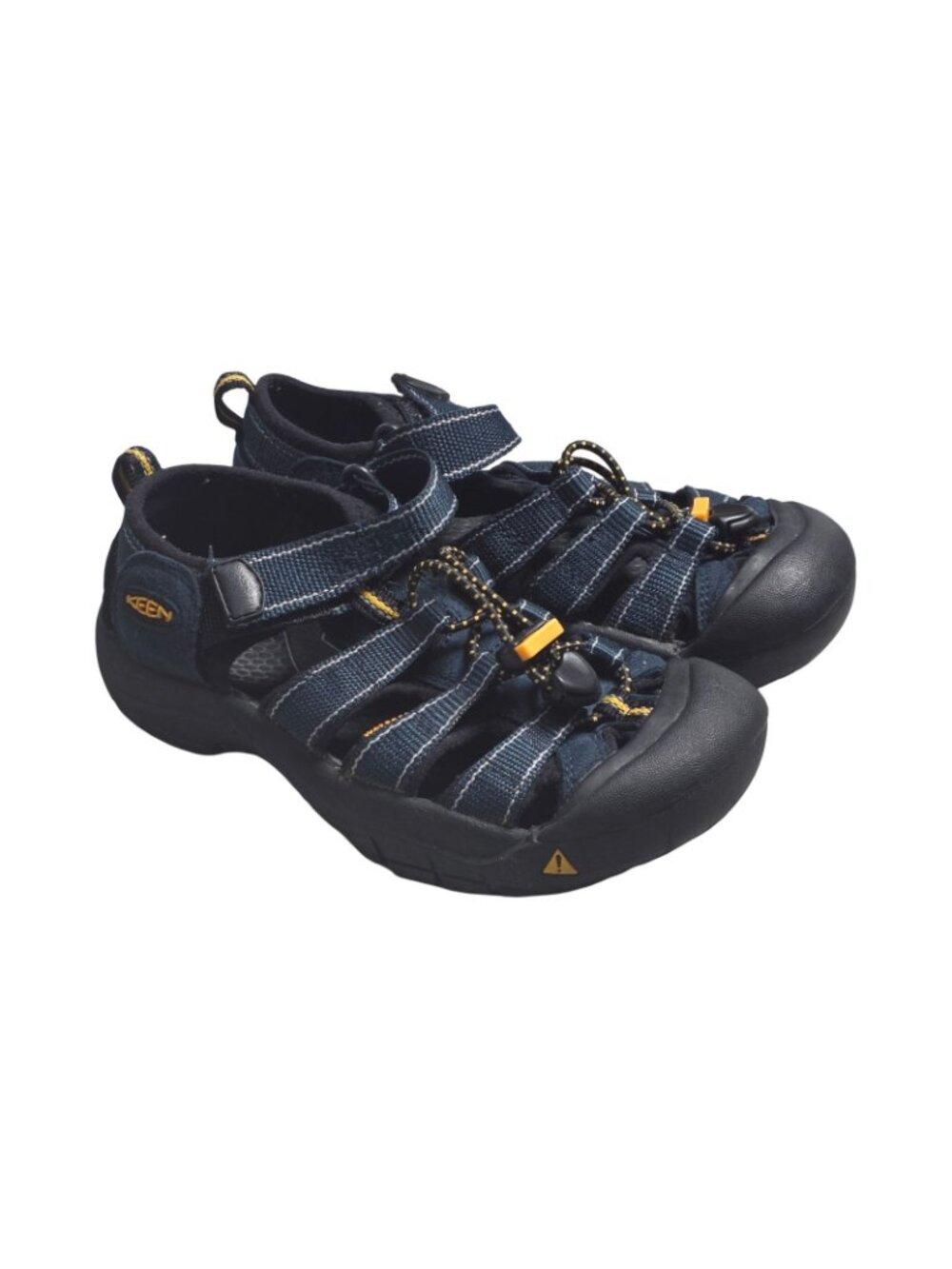 Keen Newport Navy Blue Waterproof Sandals, Size 2 Youth - Picture 2 of 8